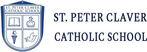 Logo for St. Peter Claver Catholic School