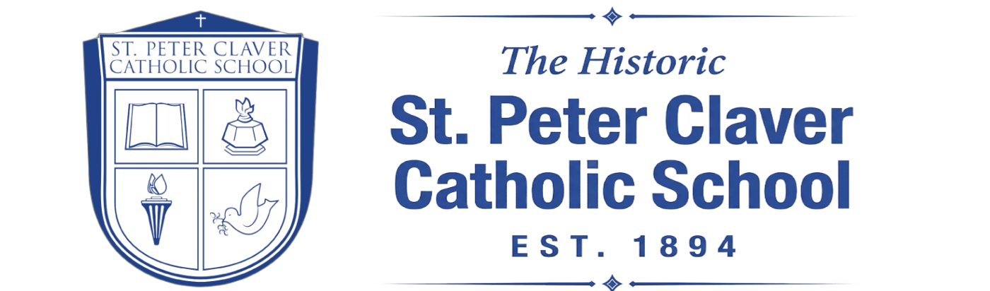 Logo for St. Peter Claver Catholic School
